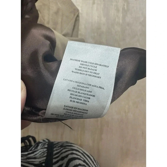 KUT From The Kloth Women's Faux Suede Vest Small Wrap Style Brown Sleeveless - Picture 4 of 7